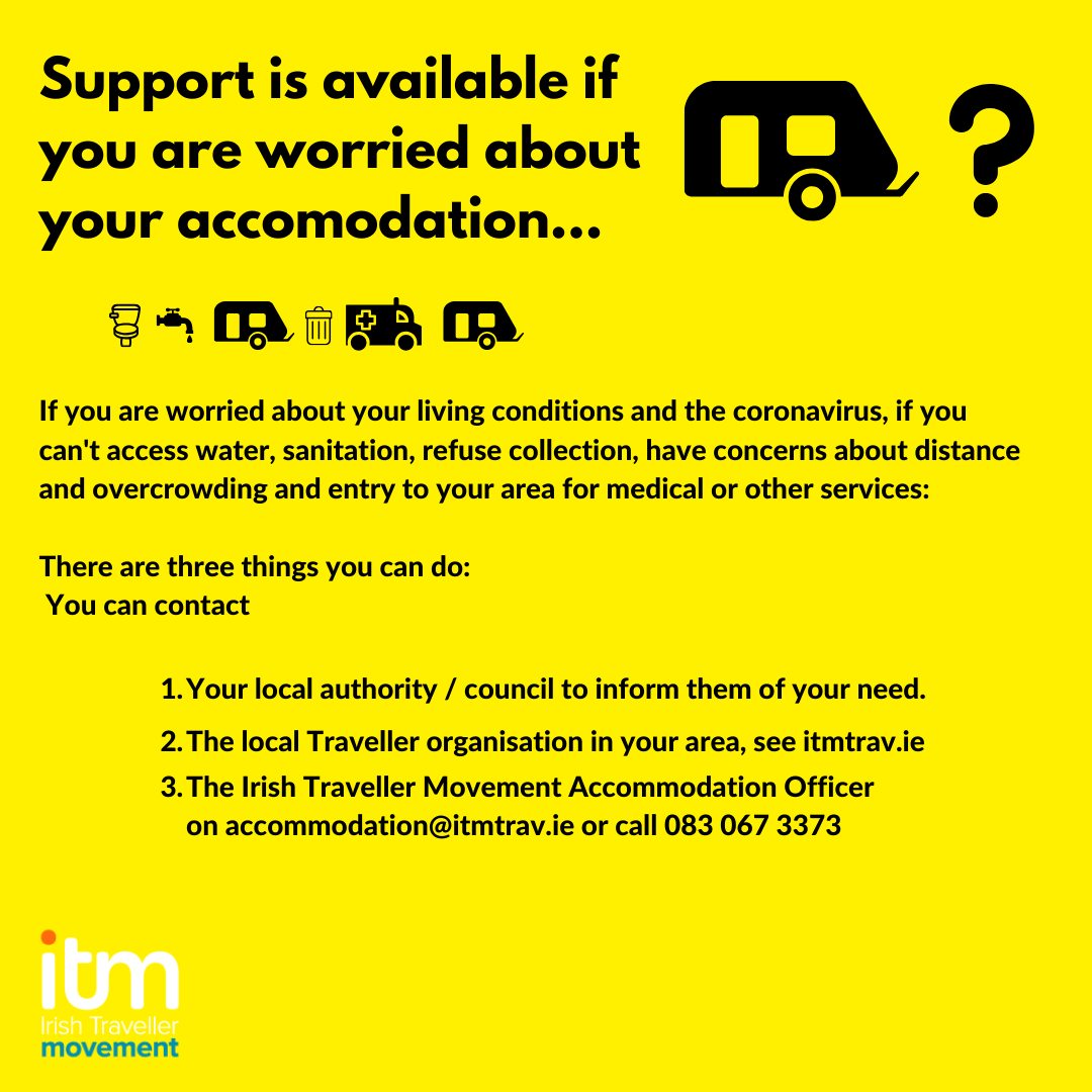 Support is available if you are worried about your accommodation.
